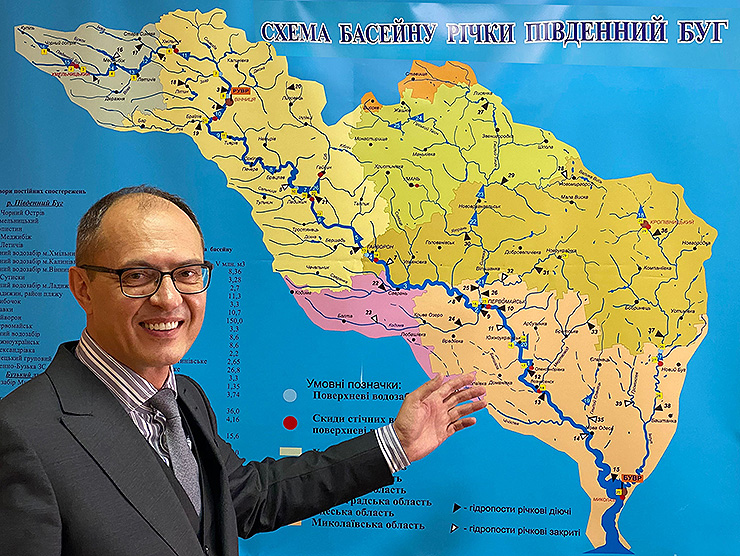 Начальник Регіонального офісу водних ресурсів у Миколаївській області Олександр Хлань. Фото автора